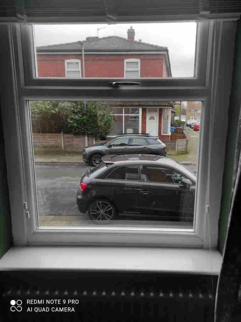 Repaired Misted Window